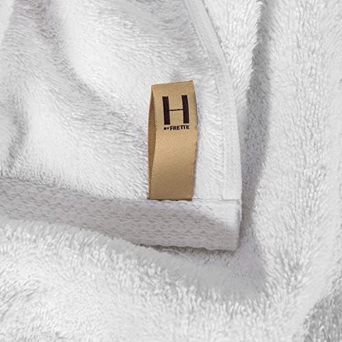 H by Frette Luxury All-White Bath Sheet Set of 2