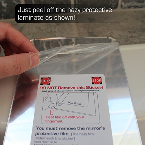 Mirror On A Rope - shower mirror with adjustable rope fog-free