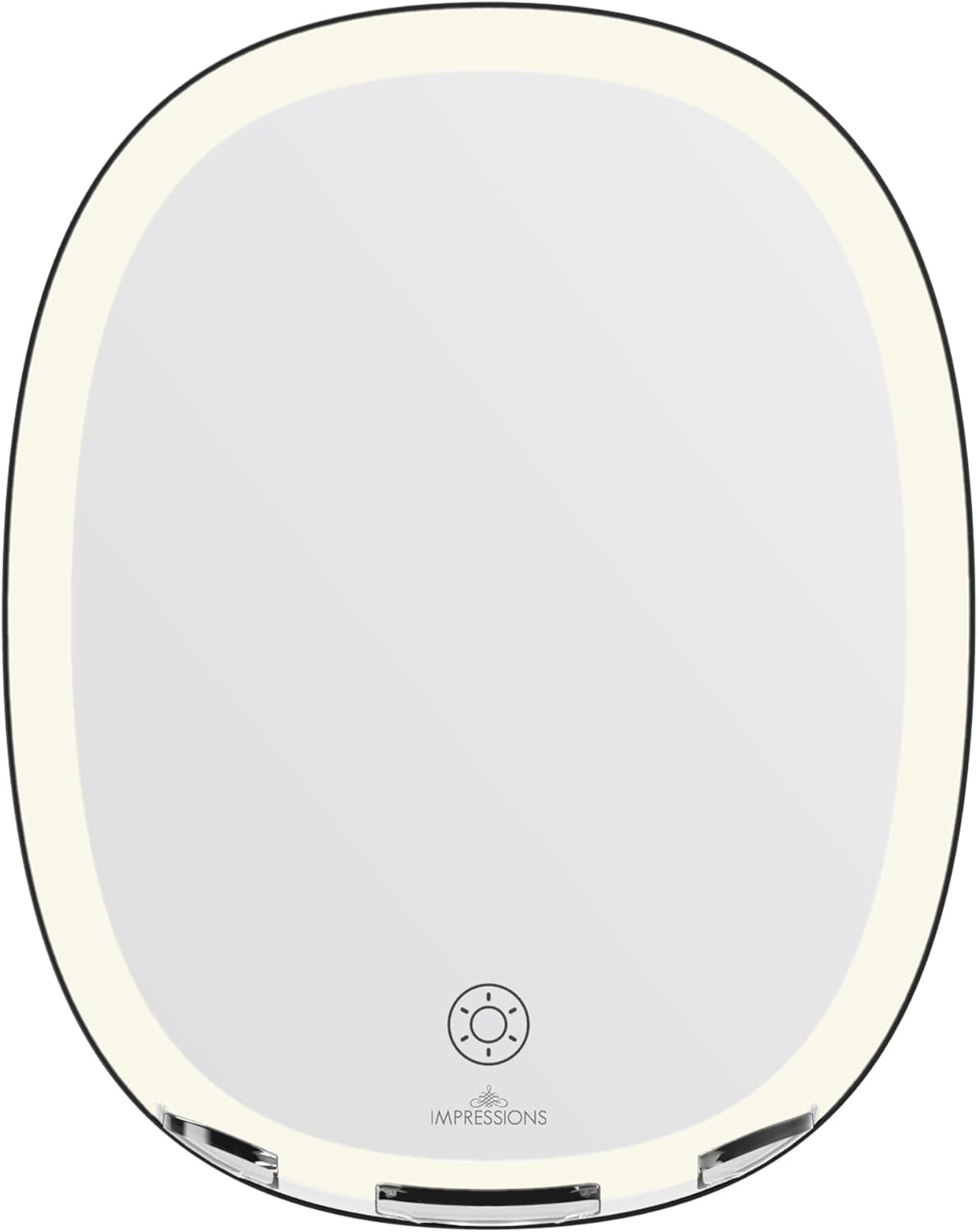 Fog-Free LED Shaving Mirror for Men with 360-Degree Swivel