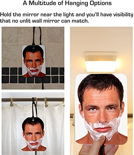 Premium Shower Mirror Wolfs Design Mistake Mistake Fixer