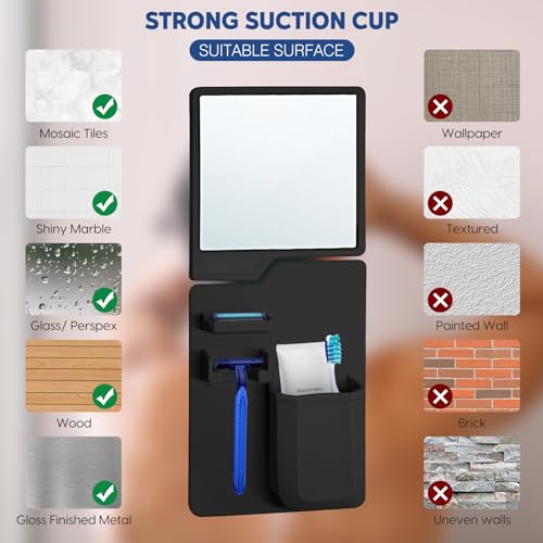 Sink Cover shower mirror fogless shaving set