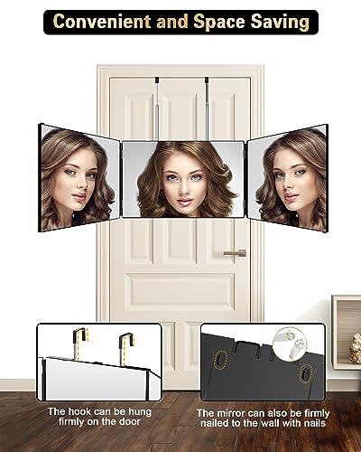 360-Degree Self-Hair Cutting Mirror