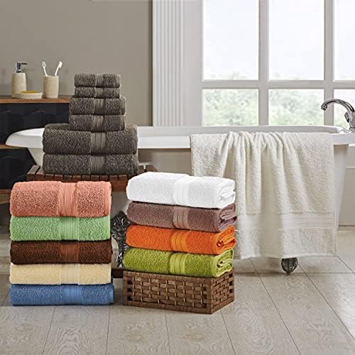 SuperiorLong Staple Combed Cotton Bath Sheet Set 2-Piece