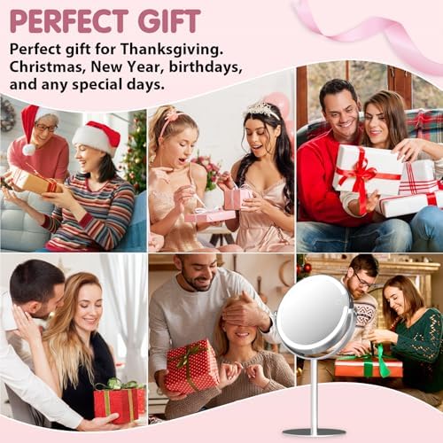 10x Magnifying Mirror with Light