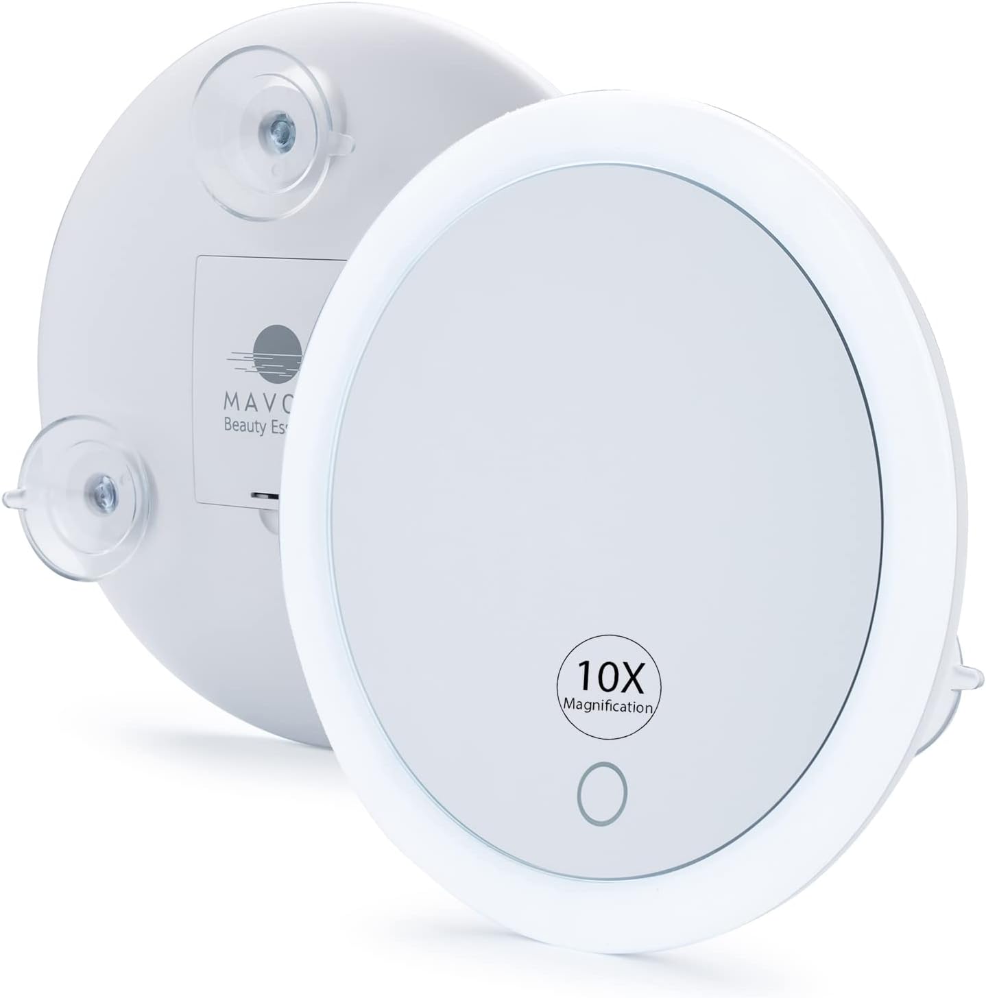 Mavoro 10X Magnifying Mirror with 3 Suction Cups