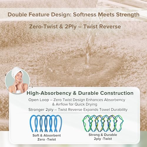 Luxury Cotton Bath Towels