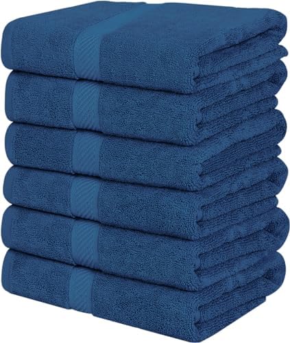 Utopia Bath Towels - Premium 6-Pack Medium Set