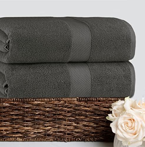 COTTON CRAFT Hotel Spa Luxury Bath Sheet Set 40x80 2 Pack