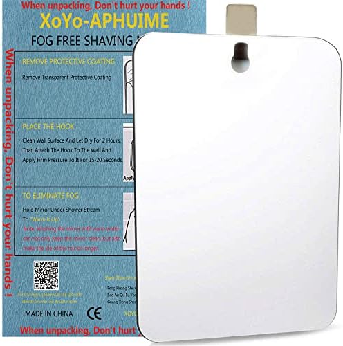 XoYo fogless shower mirror