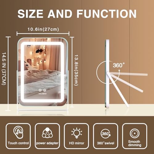146 inch Vanity Mirror with 3 Lighting Modes