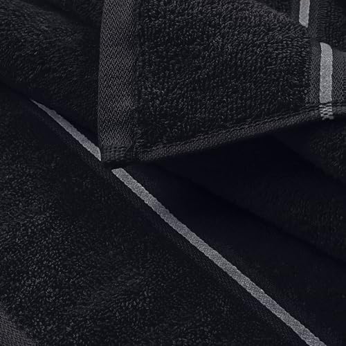 MyOwn Ultra Soft 6 Pack Cotton Towel Set - Black