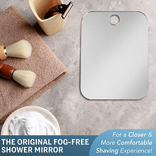 Fogless Anti-Fog Bathroom Mirror with Handheld Option