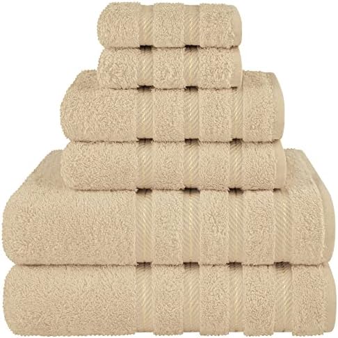 American Soft Linen Luxury 6-Piece 2x2 Washcloth Set