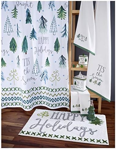 Avanti Linens Fingertip Towels Set of 2 Christmas Trees