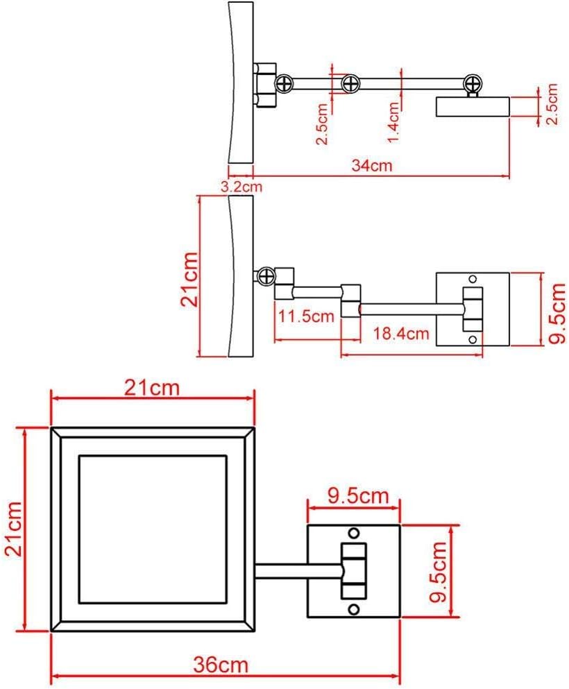 Wall Mounted Vanity Mirror 85