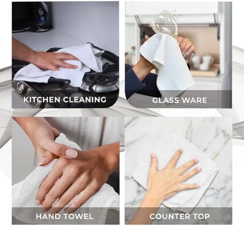Avalon 48-Pk 12x12 Washcloths