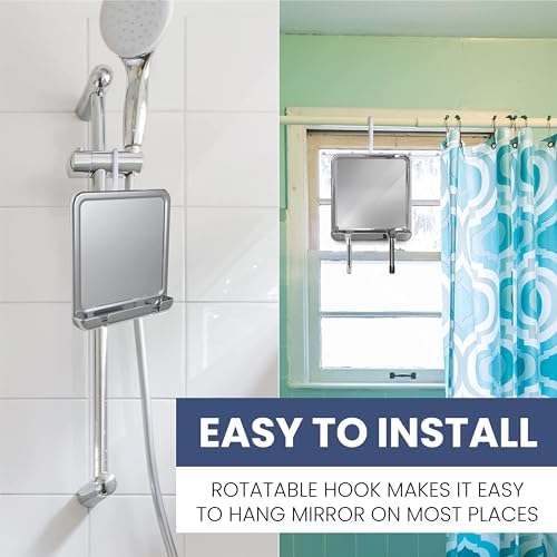 MIRRORVANA Professional Quality Real Glass No Fog Easy to Hang