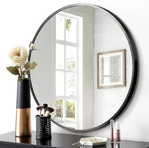 Large Circular Wall Mirror