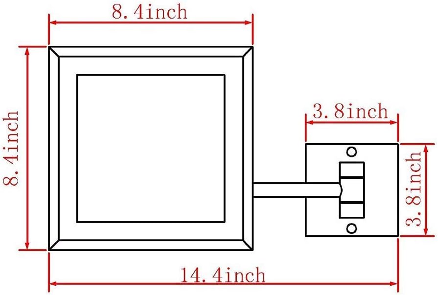 Wall-Mounted Vanity Mirror
