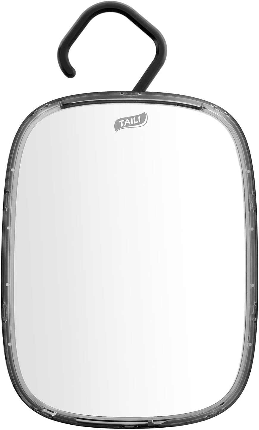 Fog-Free Portable TAILI shower mirror for easy shaving