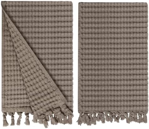Modern Honeycomb Waffle Towels
