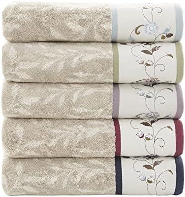 Madison Park Serene 100 Cotton Bath Towel Set