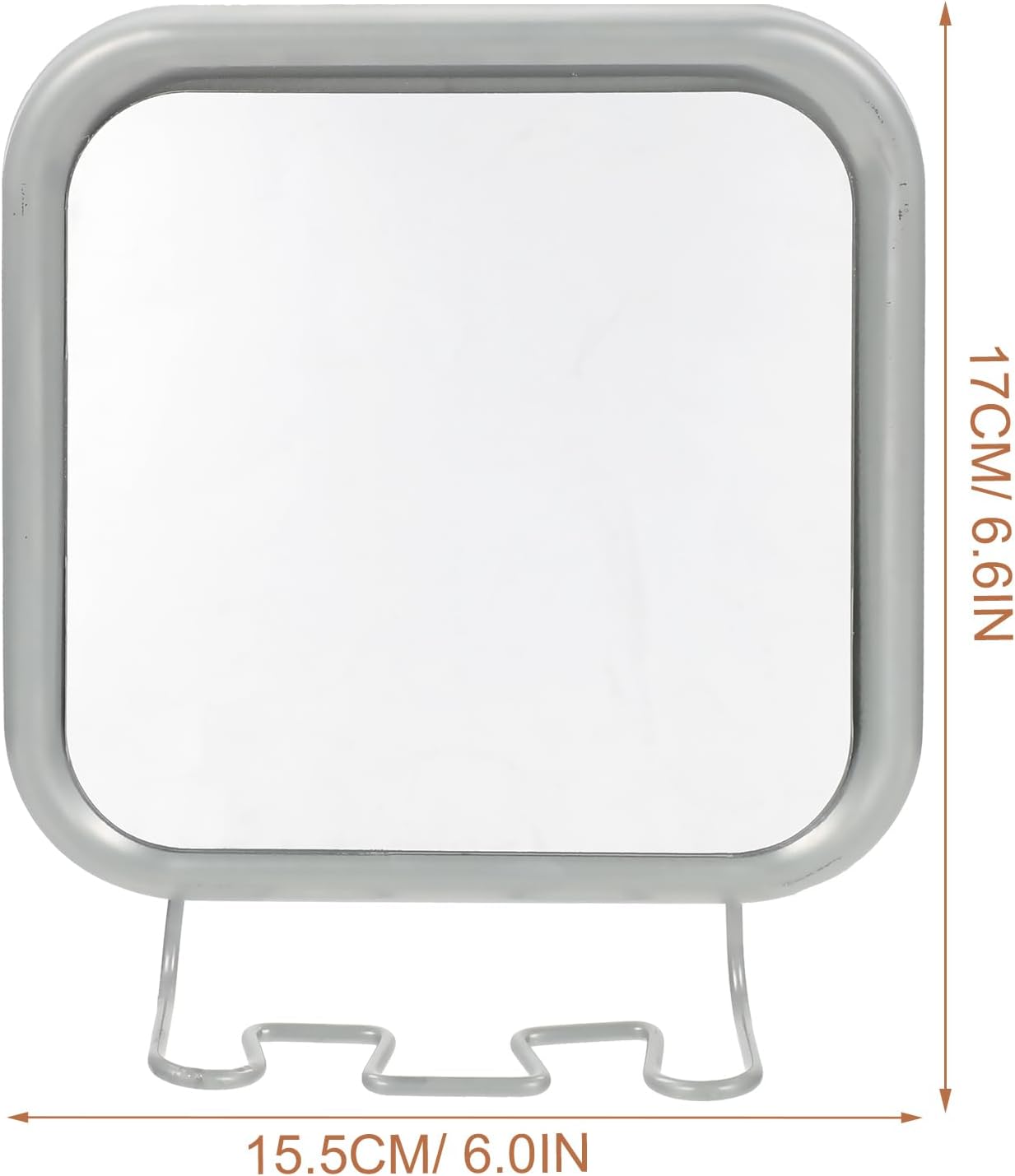 Nolitoys Tilting Fogless Shower Mirror