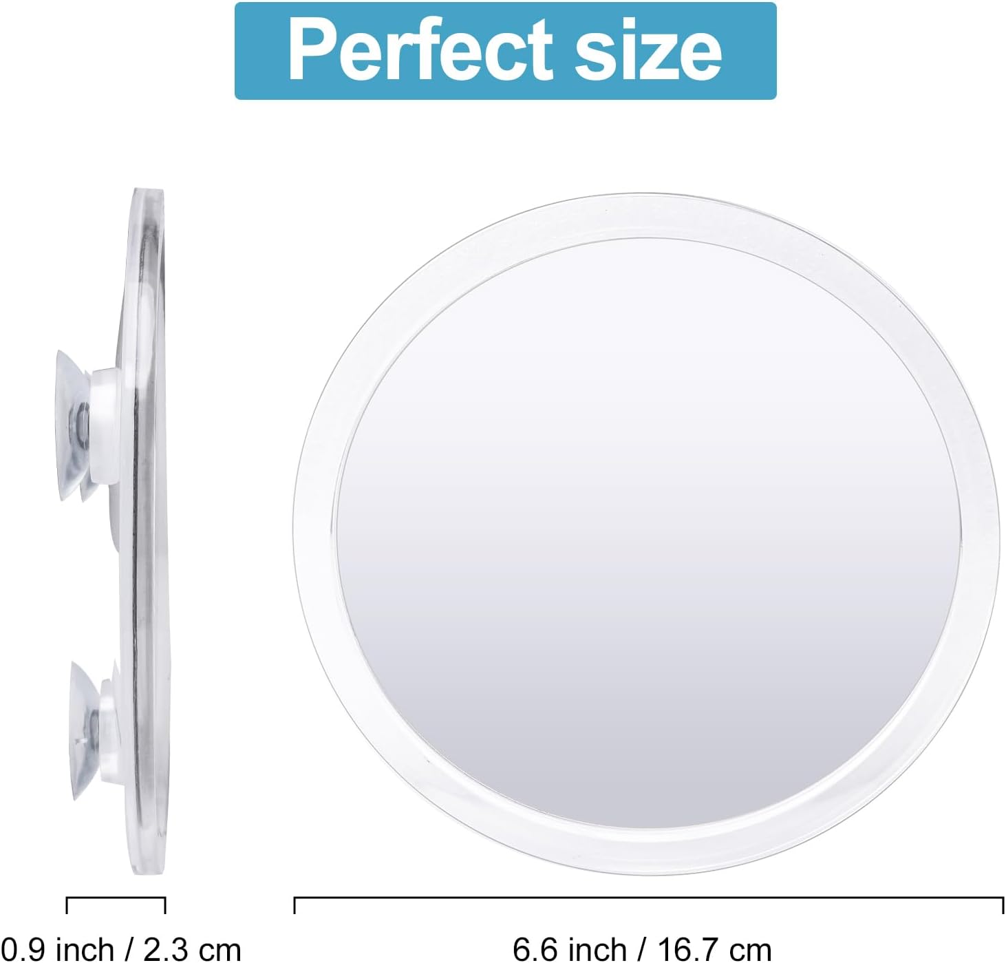Fog-Free Shower Mirror
