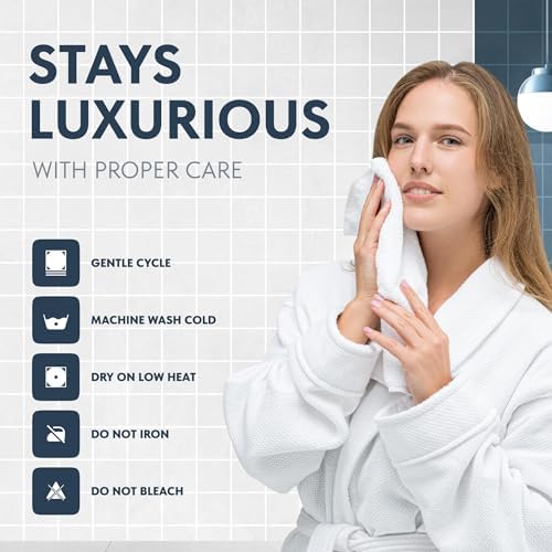 Luxury Cotton Washcloth - Hotel Spa 12-Pack