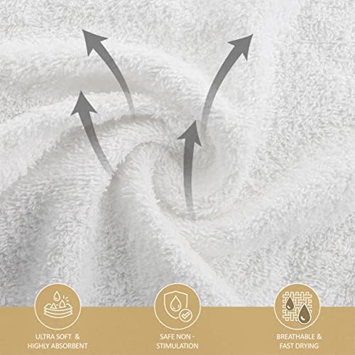 Utopia Towels - 12 Pack Viscose Luxury Wash Cloths Set