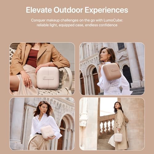 AMIRO M2 LumoCube Makeup Mirror with Bag