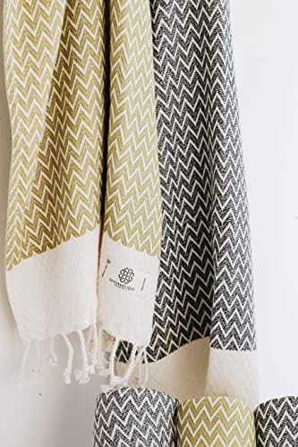 Madamelique Exclusive Hand Towels Set of 2-18x40 Inches