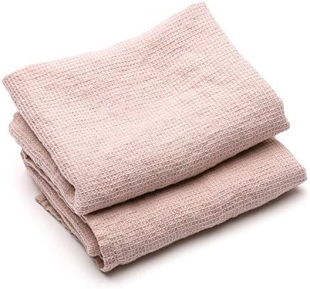 Rosa degradeless waffleosophia Bath Towels Hand Set
