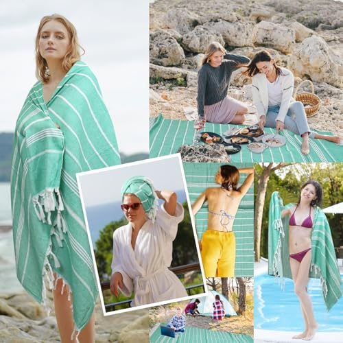 Eliamo Turkish Beach Towel Set