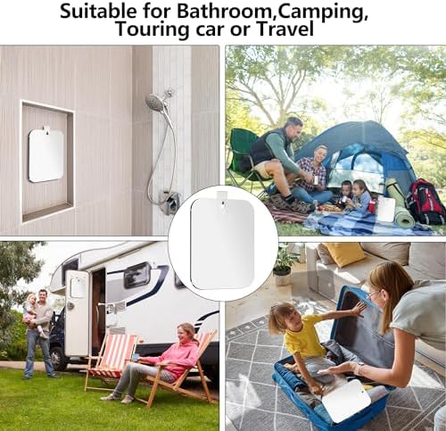 Fogless Shower Mirror for Shaving 6x8 inch Medium