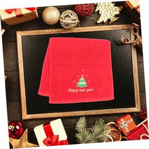 Festive Christmas Towels Hand Towels Kitchen Bathroom Decorative Set