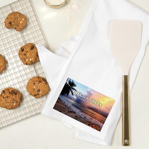 Diego Garcia Beach Transparency Hand Towel
