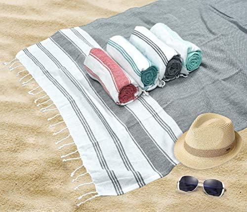 Nautical Stripe Beach Towels Set