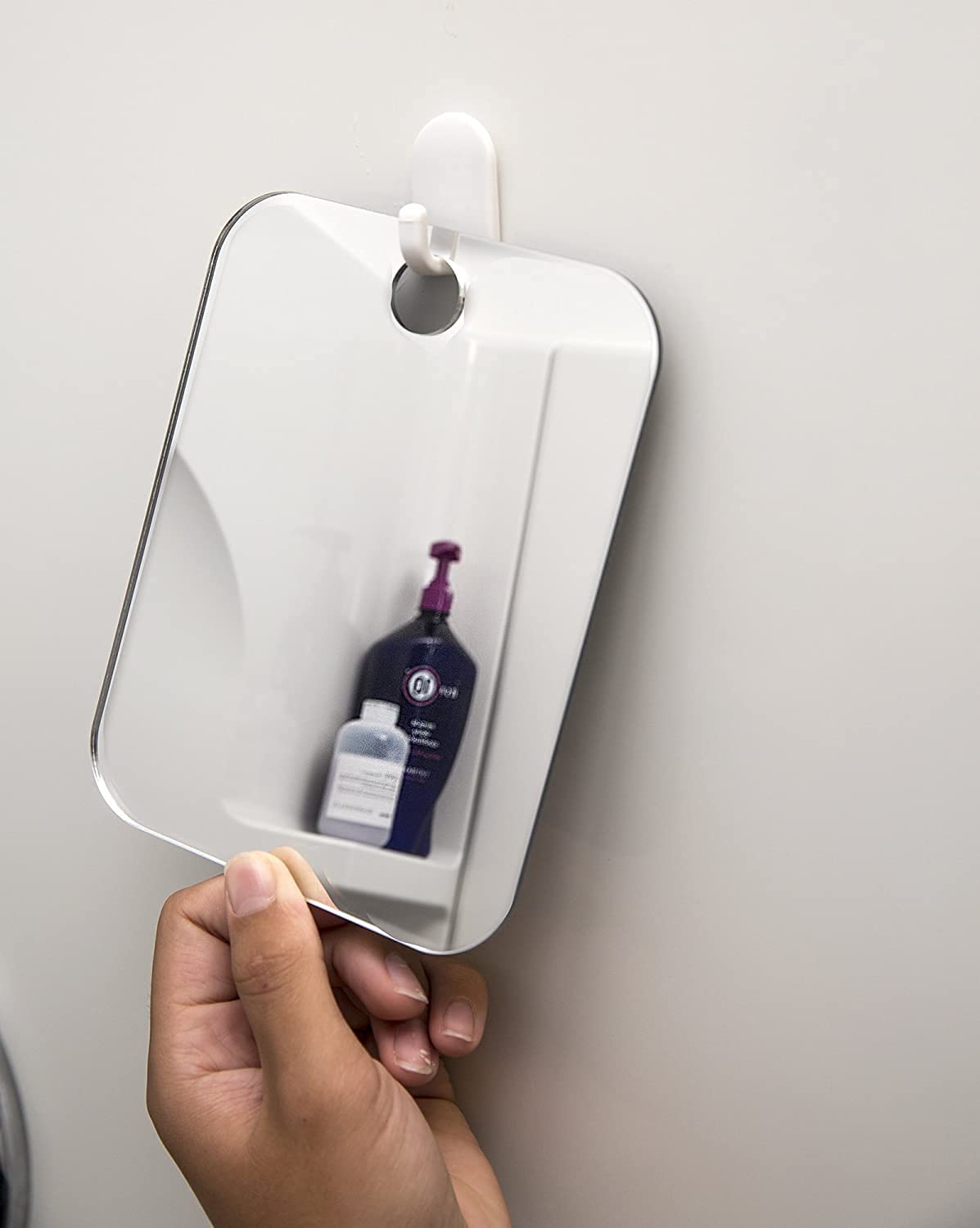 Fogless Anti-Fog Bathroom Mirror with Handheld Option