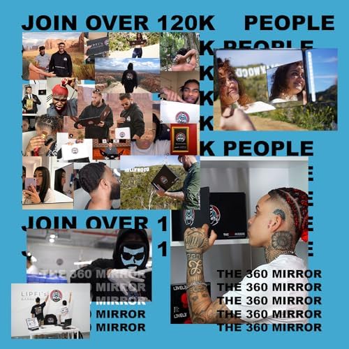 360 Degree Mirror for Self Haircutting