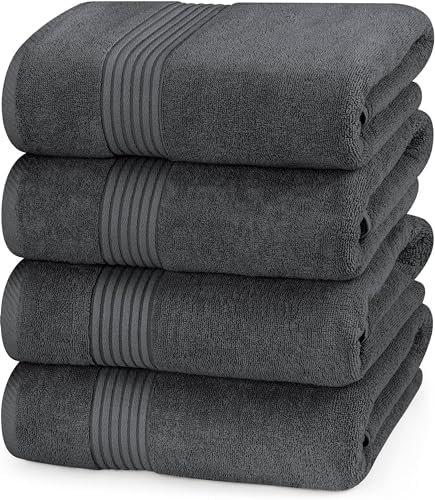 Utopia 4-Pack Bath Towels Set