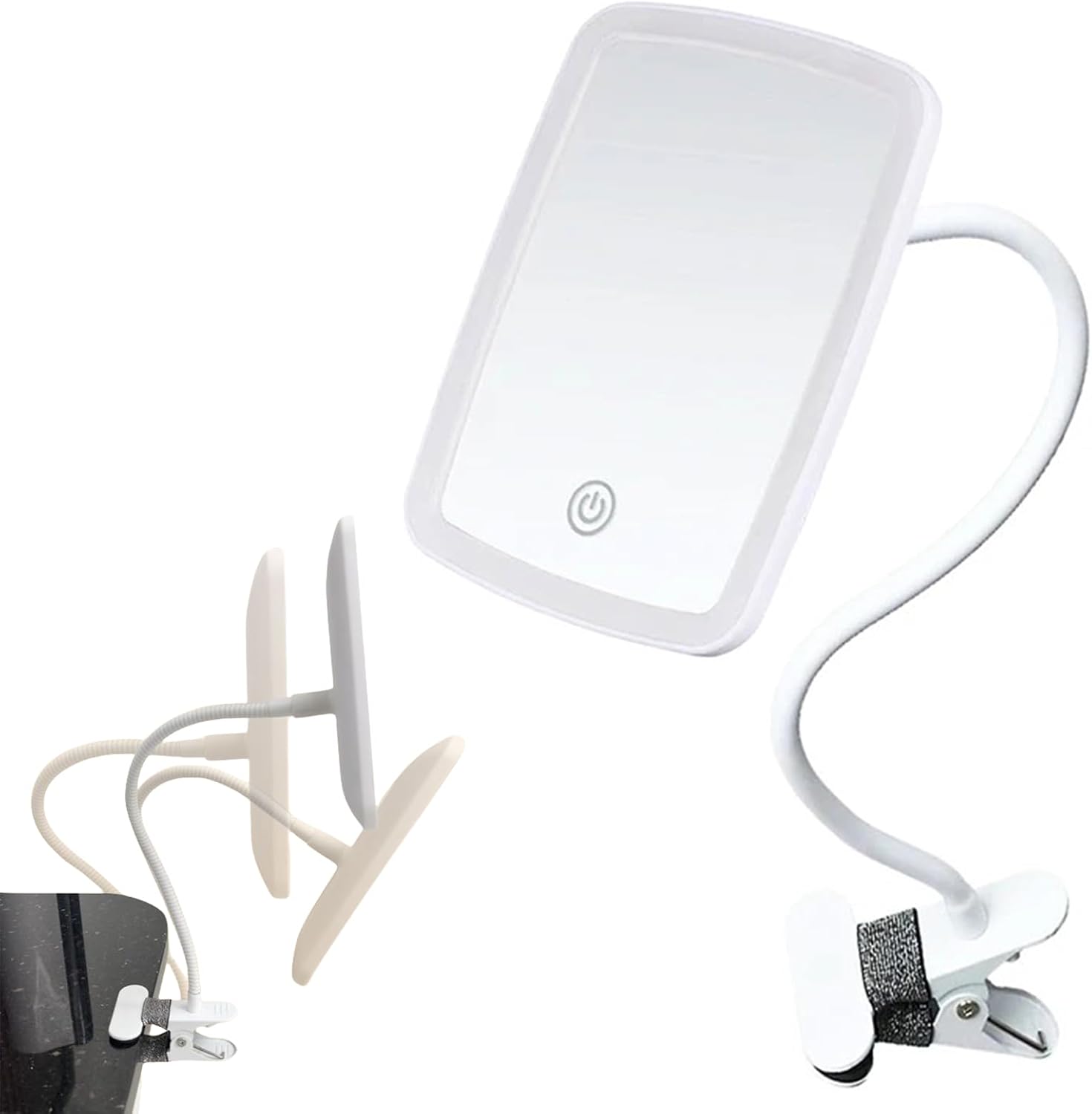 Ezcora Clip-On Lighted Makeup Mirror