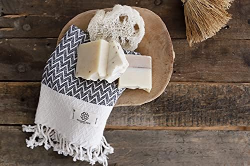 Madamelique Exclusive Hand Towels Set of 2-18x40 Inches