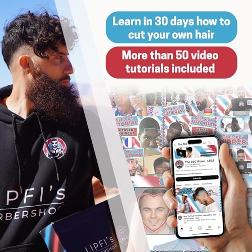360 Degree Mirror for Self Haircutting