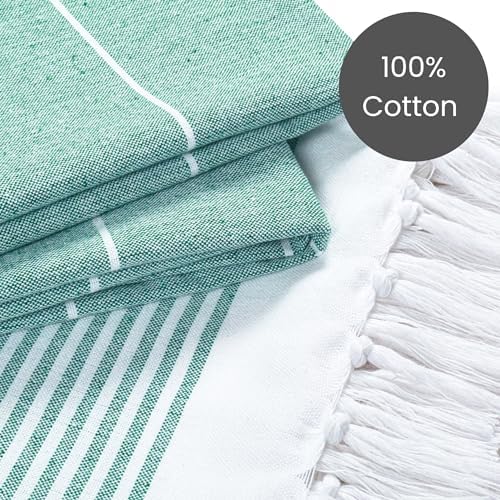Cote De Amor 100 Cotton Beach Towels Set of 2 Extra Large