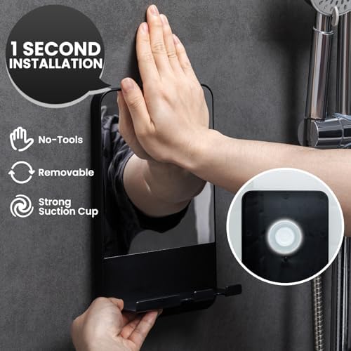 Smooth Wash with TAILI Shutter-Ready Fogless Shower Mirror