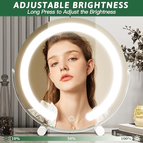 Vanity Mirror with Lights 12 Inch LED makeup mirror