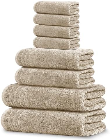 Tens Towels Quicker Dry and Ultra Soft Bath Hand Towels Set