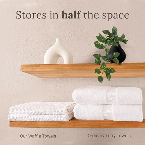 Quick-Dry Eco-Friendly Waffle Towels 40x80