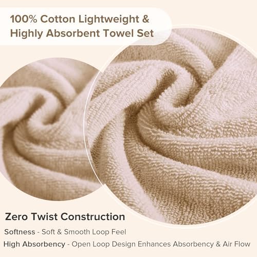 Luxury Cotton Bath Towels